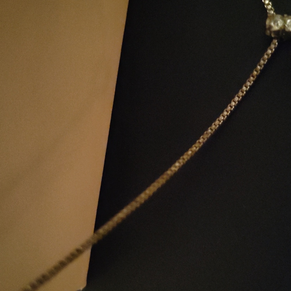 Silver Metal Chain Cross 💠✝️ 8.5" Chain Necklace - Picture 11 of 16
